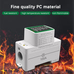 Peacefair PZEM-008 AC50-300V/100A LCD Screen Digital Voltagemeter Multifunctional with Active Power Battery and Current Measurement Backlight Feature