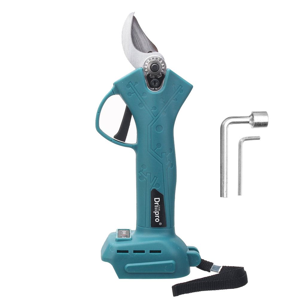 Drillpro Cordless Electric Pruning Shears Tree Branch Pruner 35mm Max Cutting Garden Tool For Makita18V Battery