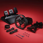 LinkMejor V10 Pro 3.2Nm Direct Drive Racing Wheel Force Feedback Gaming Steering Wheel Hall Magnetic Pedals Gaming Controller Plug and Play for PC PS3/PS4 for Xbox One Switch