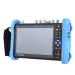 LinkMejor IPC-9800MOVTADHS Plus+ Full Features CCTV Camera Tester 7-inch IPS Touch Screen Monitor CCTV Tester with HD-TVI HD-CVI AHD SDI IP Camera Support DMM OPM VFL TDR Features POE 4K H.265 HDMI