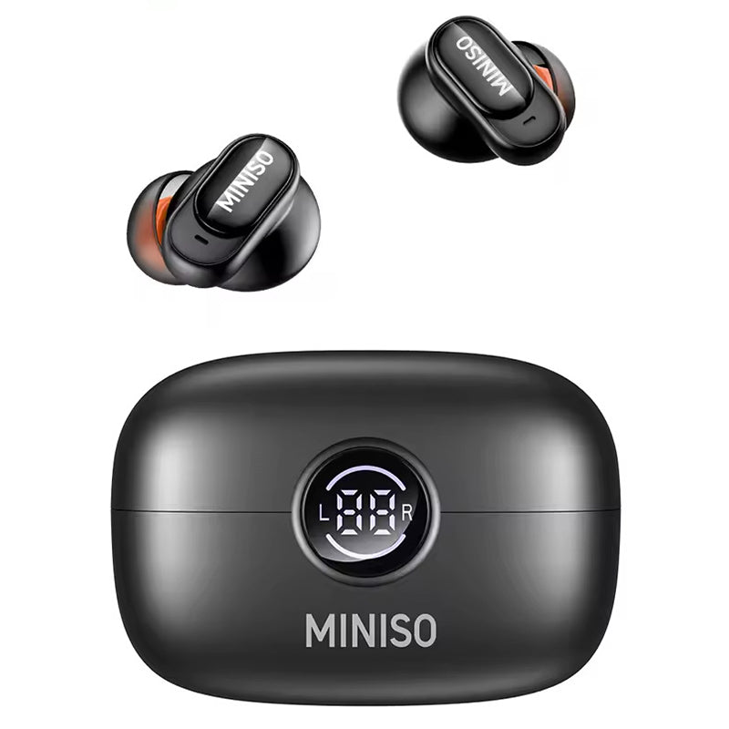 MINISOMS105 AI Translation Headset Wireless bluetooth 6.0 Earphone 10mm Speaker 3-Mic Call Noise Reduction 72H Playback IPX5 Waterproof Touch Control 135 Languages Translations In-ear Sports Headphones