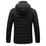 LinkMejor HJ-09B Heated Jacket 9 Areas Dual Control Zones USB Charging Winter Warm Outdoor Electric Heating Jackets