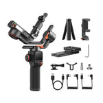Hohem iSteady MT3/MT3 PRO AI Camera Gimbal Stabilizer 2.5KG Payload with CCT RGB Fill Light Touch Screen for DSLM/Phone/Action Cam