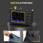 LinkMejor DSO154Pro Mini Handheld Digital Oscilloscope 154pro 40MSa/s Sampling Rate 18MHz Bandwidth PWM Signal Generator LCD Display