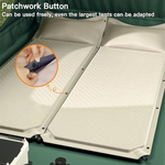Xmund 5cm Camping Sleeping Mat, Portable Air Mattress with Pillow Thickened Floor Mat for Home Office Outdoor Camping Beach With Storage Bag