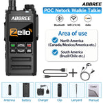 LinkMejor GP-268 Walkie Talkie Zello POC Network Bluetooth WIFI 4G SIM Card Android Long Range Communicator