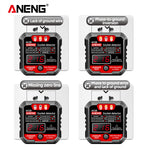 LinkMejor AC28 Digital Display Socket Tester UK US EU Plug Polarity Phase Pheck Detector Voltage Test Multi-function Electroscope