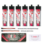 6Pcs LinkMejor 3.8V 550mAh 100C 1S LiHV Battery A30 Plug for HGLRC DraShark Emax Tinyhawk S BetaFPV Beta75X
