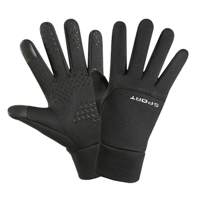 Winter Cycling Gloves Waterproof Outdoor Sports Running Motorcycle Touch Screen Unisex Non-slip Warm Full Finger Gloves