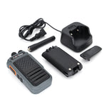 LinkMejor HT-168 Professional Digital Walkie Talkie 5W UHF 400-470MHz AI dual-directional Noise Reduction Voice Activation 6800mAh Rechargeable Battery Long Range Communication Two-way Radio