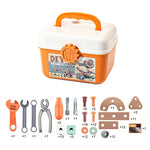 DIY Tool-Themed Assembly Toy Simulation Electric Drill Screw Removal Multi-Functional Education Tool Kit for Kids Birthday Christmas Gift