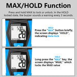 LinkMejor FC01 Digital AC Current Flexible Clamp Meter 9999A Auto Range LCD Frequency MAX Value Lock
