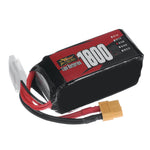 LinkMejor 4S 14.8V 1800mAh 120C LiPo Battery XT60 Plug for RC Drone