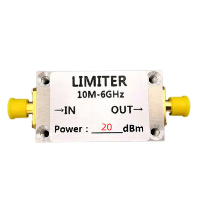 LinkMejor Diode SMA RF Limiter 10M-6GHz 10dBm 20dBm 0dBm with CNC Housing