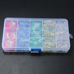 750 Pcs 3mm LED Diode Yellow Red Blue Green White Assortment Light DIY Kit