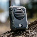Mini Portable USB Rechargeable Fan 2000mAh Hanging Neck Waist Fan for Outdoor Camping Hiking Climbing Running Sports