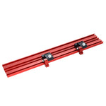 LinkMejor Aluminum Alloy Woodworking Extension Guide Rail T-track Connector for Track Saw Rail Parallel Guide System