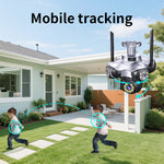 C50 5 PTZ 5 Screen Security Camera 20MP HD WiFi Full Color Night Vision Motion Tracking Two Way Audio Waterproof Outdoors Smart Surveillance Cameras