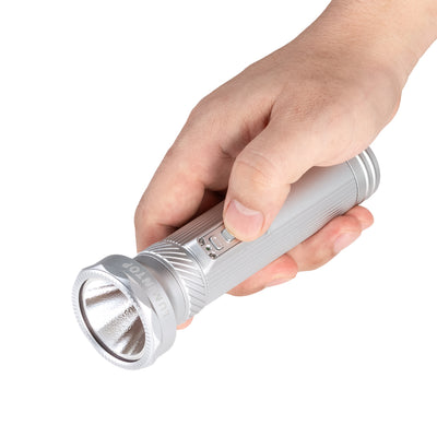 Lumintop Tiger Vintage Rechargeable Flashlight 458M 4000LM High Lumens Strong Flashlight With 26800 Powerful Li-ion Battery Type-C USB Rechargeable LED Torch