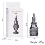 7-in-1 Aluminum Alloy Screwdriver Set Multi-functional Repair Tool Cross & Slotted Bits Combo