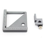45/90 Degree Marking Gauge with Height Width Diameter Measurement for Woodworking