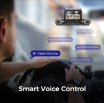 LinkMejor M660 4CH 4 Lens 2.4 Inch IPS Screen Driving Recorder WIFI GPS Driving Track Dash Cam Smart Voice Control Night Vision
