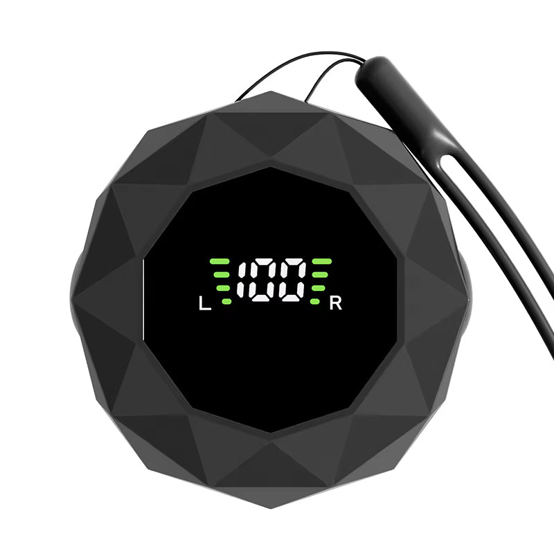 LinkMejor Sleeping Earbuds Wireless bluetooth V6.0 Earphone Panoramic Surround Sound LED Digital Display In-ear Sports Headphone with Lanyard