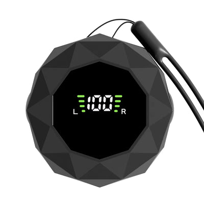 LinkMejor Sleeping Earbuds Wireless bluetooth V6.0 Earphone Panoramic Surround Sound LED Digital Display In-ear Sports Headphone with Lanyard