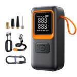 Portable Electric Tire Inflator Cordless Air Pump Built Battery with Digital Pressure Gauge for Car, Motorcycle, Bike, Balls