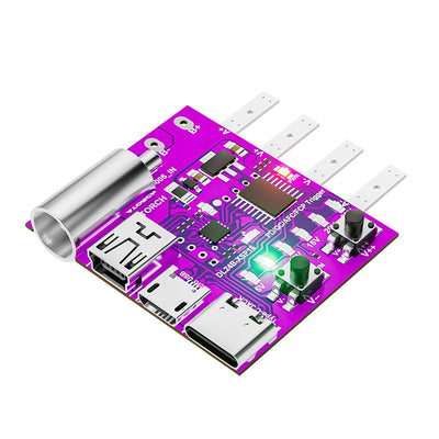 LinkMejor DL24B-XSP16 Type-C PD3.1 Fast Charging Protocol 4-Wire Test Board Voltage Meter Deceiver 140W Charger Aging Tool for DL24 Load Tester