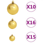 Artificial Christmas Tree,Xmas Pine Tree with 300 LEDs,Easy Assembly Christmas Tree with Metal Stand and 1300 Branchs for Home,Office,Party,Holiday Indoor Outdoor Decoration