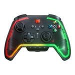 BIGBIGWON Rainbow 2 Pro RGB Elite Controller Tri-mode Gaming With Hall Effect Triiger and ALPS Joystick 2.4G bluetooth Wired RGB Gamepad for PC Switch ANDROID IOS Support 1000Hz Polling Rate