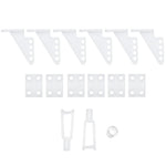 6PCS VolantexRC ASW28 ASW-28 V2 Sloping RC Airplane Spare Part Servo Horn