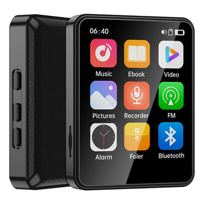 2.4 Inch Touch Screen MP3 Player bluetooth HiFi Lossless Music FM Radio Recorder E-Book Reader