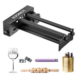 [EU/US Direct]LONGER Laser Rotary Roller, 6-200mm Engraving Diameter, 360 Degree Rotating, Engrave on Cylindrical Objects, Goblets, Pen, Pipes