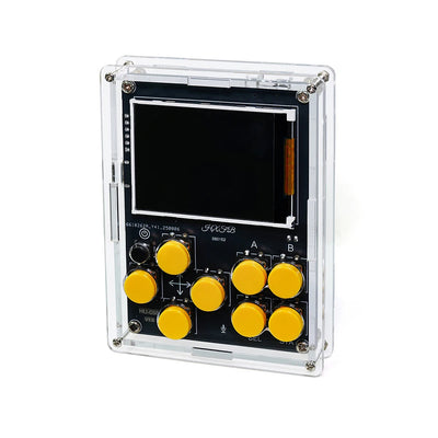 Game Console Electronic DIY kit Handheld Device with Weather Display and Clock Music Spectrum XiaoZhi AI Robot Soldering Practice