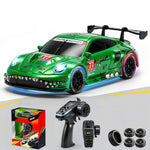 4DRC H6 RTR 1/43 2.4G 4WD Mini Drift RC Car with Gyro Full Proportional Remote Control Race LED Light High-Speed Motor On-Road Racing Desktop Vehicle Model Boys Gifts Toys