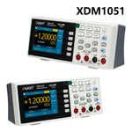 LinkMejor XDM1051 XDM1251 Portable Benchtop Digital Multimeter 5 1/2-Digit 120000 Counts High Precision DMM True RMS Data Logger