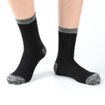 6 Pair Autumn Winter Men Socks Cotton Leisure Business Long Socks Walking Running Hiking Warm Socks For Male Plus Size 42-48