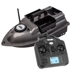 LinkMejor V18 GPS Intelligent 3 Silos Fishing Bait Boat 12000mAh Battery 500M Fixed Point Bait Boat LCD Screen Remote Control GPS Positioning Automatic Return Delivery Fishing Bait Boat