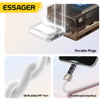 LinkMejor ES-X76 3A 29W USB-C to iP Digital Display Cable PD Fast Charging Data Transmission Copper Core Line 1M/2M Long for iPhone 14 14 Pro 13 12 Pro Max
