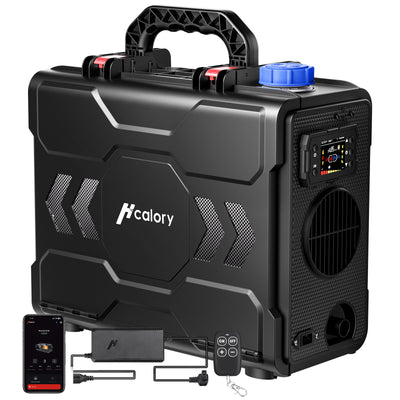 LinkMejor TB2 12V 24V 8KW Car Parking Heater Toolbox 2 Upgraded Diesel Air All in One 6L Heater bluetooth APP Control for Cars Trucks Boats Buses RVs