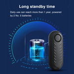 LinkMejor 110dB Anti-Theft Bicycle Alarm Adjustable Volume Vibration Remote Waterproof Alarm for Motorcycles Electric Vehicle
