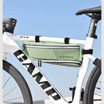 LinkMejor Waterproof Bicycle Frame Bag Expandable Storage Lightweight 0.2kg Reflective Safety Bike Top Tube Pouch Cycling Accessories