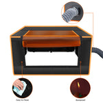 LinkMejor® Laser Engrave Enclosure Eye Protection Vent Protective Cover Fireproof for TTS TT CNC Engraving Machine Laser Cutting Enclosure