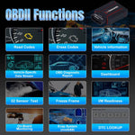 LinkMejor MAXOBD Full Car System OBD2 Scanner Diagnostic Tool for iOS Android Code Read Engineirbag Automatic Transmission ABS Alarm Fault Code Reader