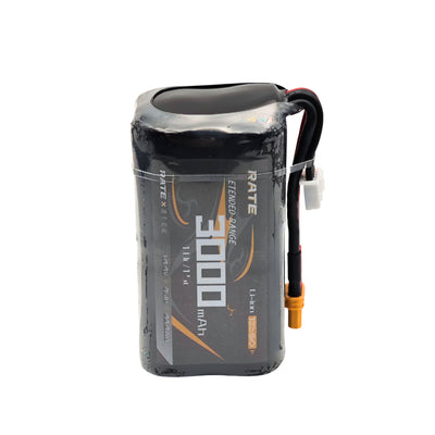LinkMejor 14.4V 3000mAh 4S 10C/15C Li-Ion 18650 Battery XT30 Plug for 2.5-3.5Inch Whoop 3-4Inch long range FPV Drones master 3x LinkMejor L40Pro S30Pro