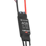 LinkMejor FlyDragon Lite Plus 40A 2-4S Dual Way Brushless ESC With 5.5V/3A BEC for Fixed Wing RC Airplane
