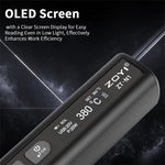 ZOYI-N1 High Power 96W Portable Intelligent Soldering Iron Adjustable Temperature 100°C-450°C Type-C Fast Charging OLED Display For Home Maintenance