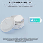 Sonoff SNZB-02P Zigbee 3.0 Temperature and Humidity Sensor High Precision Swiss Sensor Custom Alerts Historical Insights Versatile Mounting Alexa Compatible
